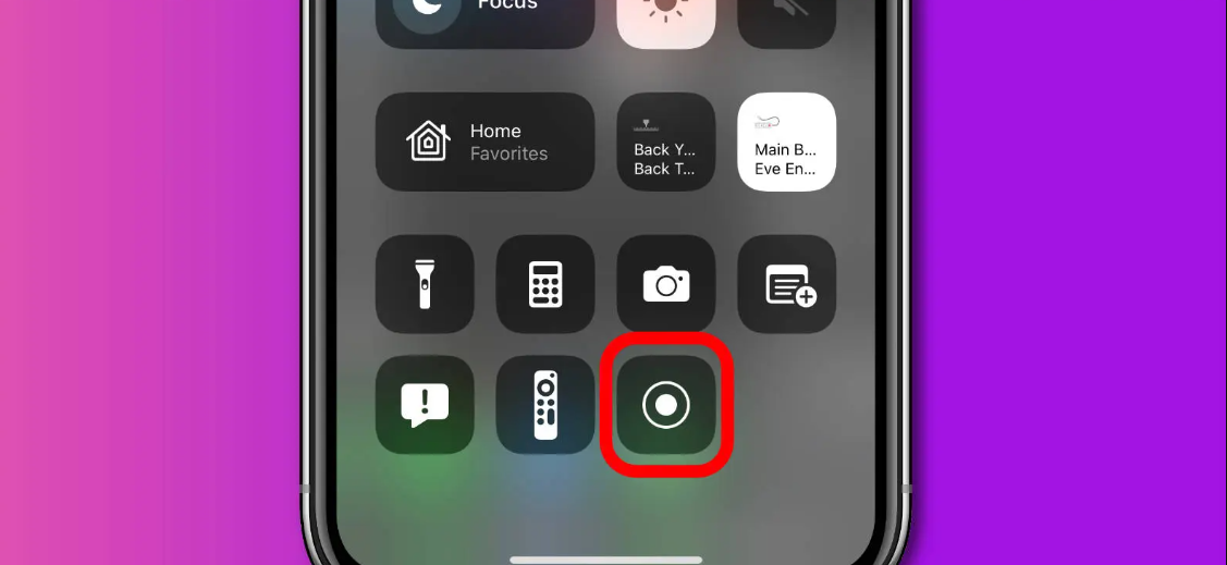 How To Add Screen Record On Iphone Control Center